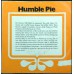 HUMBLE PIE Big Black Dog / Only A Roach (A&M 14711) Germany 1970 PS 45 (Country Rock, Hard Rock)